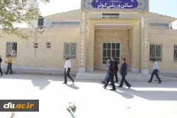 بازدید مسؤولان سازمان مرکزی دانشگاه فرهنگیان از پروژه های عمرانی
 5