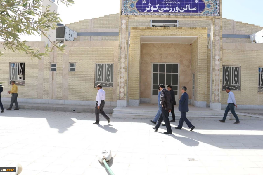 بازدید مسؤولان سازمان مرکزی دانشگاه فرهنگیان از پروژه های عمرانی
 5