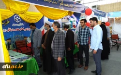 توسط سرپرست معاونت فرهنگی و اجتماعی دانشگاه فرهنگیان صورت گرفت:
بازدید از ششمین نمایشگاه جشنواره رویش قطب یک درکرمان 2