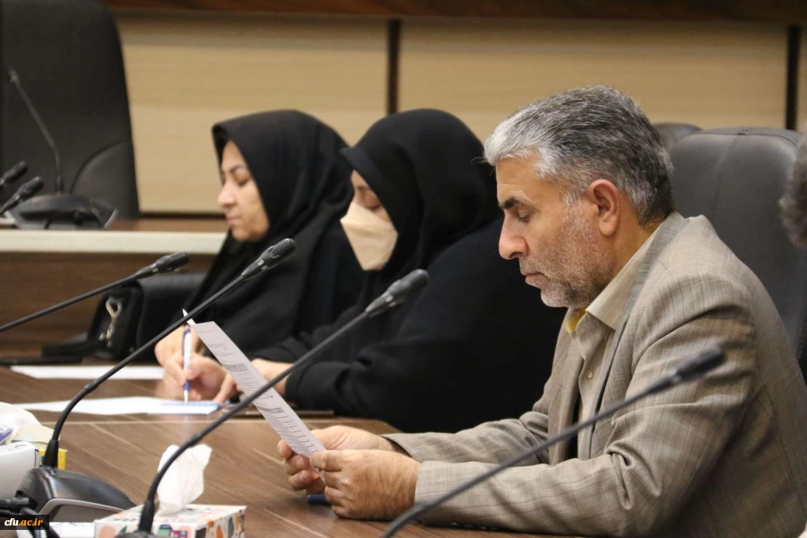 برگزاری جلسه قرارگاه استانی دوره تابستانی دانشجومعلمان رشته آموزش ابتدایی ورودی 98
 3