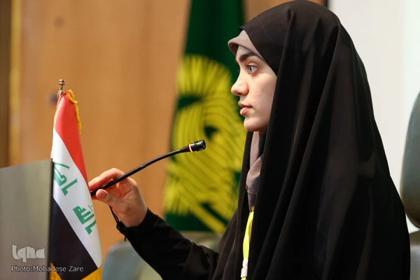 در مسابقات بین المللی قرآن دانشجویان دختر ایران و عراق  4