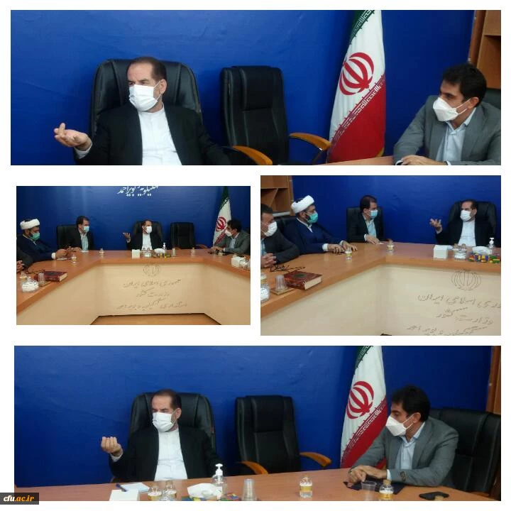 با حضور استاندار کهگیلویه و بویراحمد انجام شد:

برگزاری جلسه هیئت امنای دانشگاه فرهنگیان استان کهگیلویه و بویراحمد 2