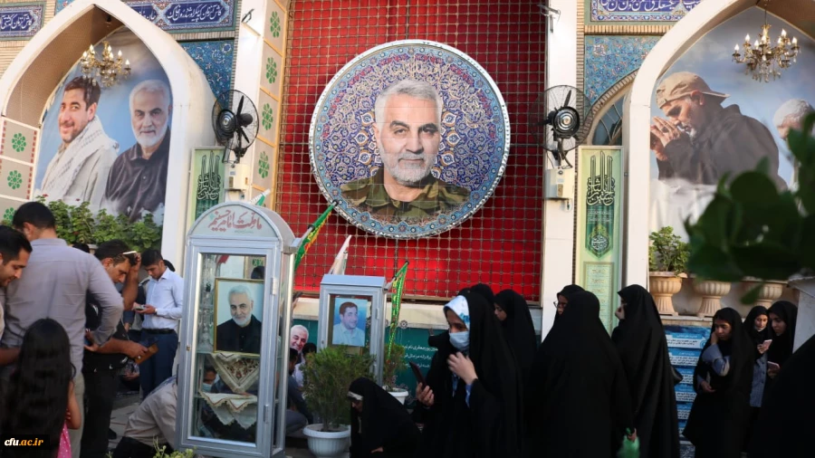 شرکت کنندگان در ششمین جشنواره رویش قطب یک ؛ به سردار دل ها ادای احترام کردند 4