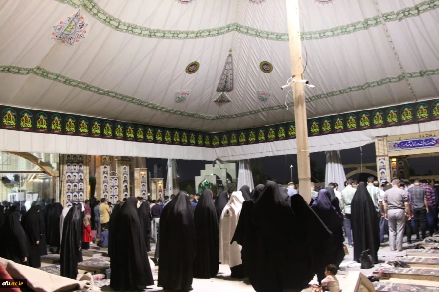 شرکت کنندگان در ششمین جشنواره رویش قطب یک ؛ به سردار دل ها ادای احترام کردند 12