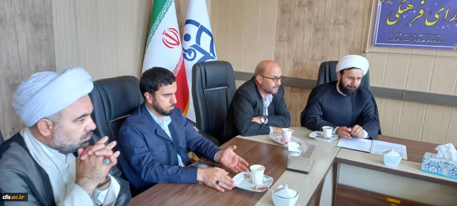 بازدید مشاور عالی وزیر و دبیر ستاد همکاری های حوزه علمیه و آموزش و پرورش از دانشگاه فرهنگیان قزوین 2