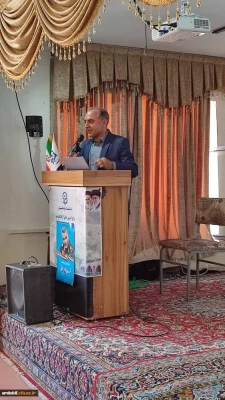 آیین افتتاحیه طرح جهادی عهد خدمت دانشجو معلمان دانشگاه فرهنگیان اردبیل