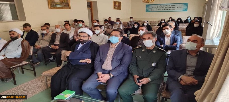 آیین افتتاحیه طرح جهادی عهد خدمت دانشجو معلمان دانشگاه فرهنگیان اردبیل