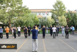 همایش پیاده روی و ورزش صبحگاهی در سازمان مرکزی دانشگاه فرهنگیان 4