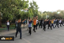 همایش پیاده روی و ورزش صبحگاهی در سازمان مرکزی دانشگاه فرهنگیان 5