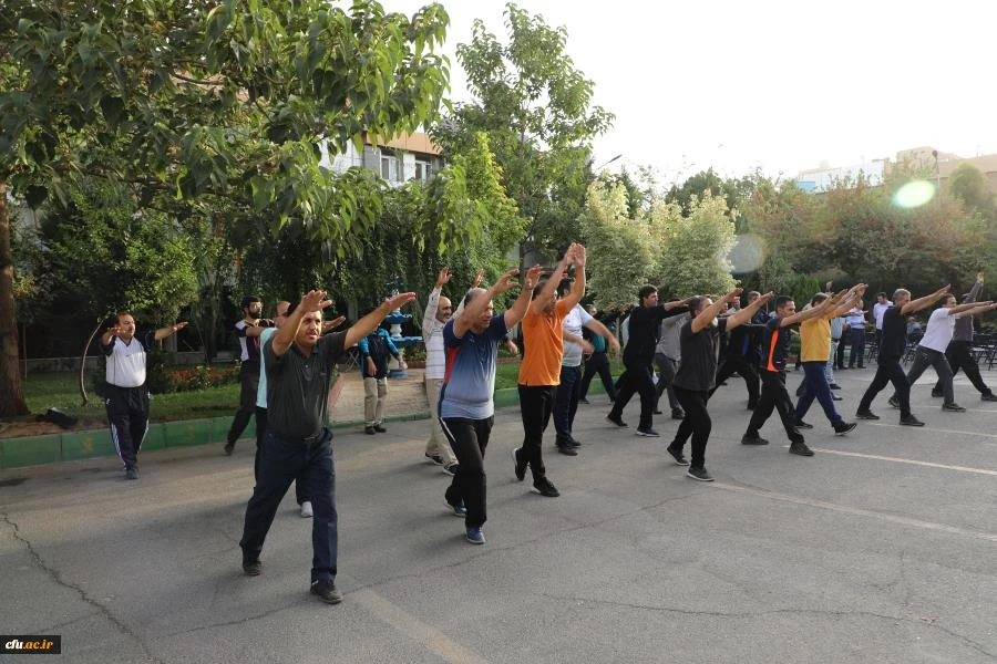 همایش پیاده روی و ورزش صبحگاهی در سازمان مرکزی دانشگاه فرهنگیان 5