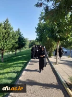 همایش پیاده روی کارکنان و دانشجو معلمان پردیس آیت اله کمالوند صورت پذیرفت 6