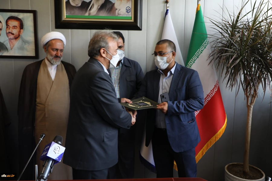 سرپرستان جدید مدیریت های استانی دانشگاه فرهنگیان لرستان و خراسان جنوبی معارفه شدند 4