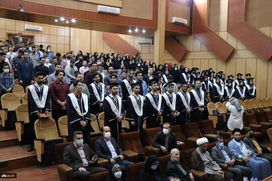 آیین دانش آموختگی دانشجومعلمان ورودی سال97 دانشگاه فرهنگیان گیلان 10