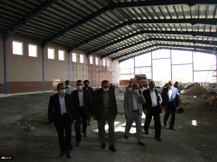 بازدید استاندار از پردیس های دانشگاه فرهنگیان استان 2