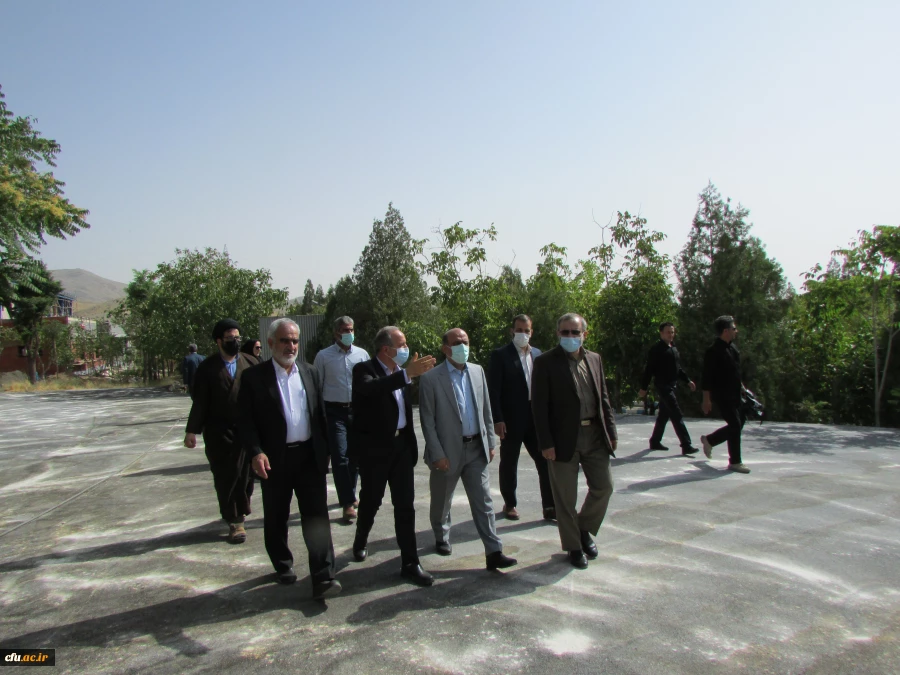 بازدید استاندار از پردیس های دانشگاه فرهنگیان استان 4