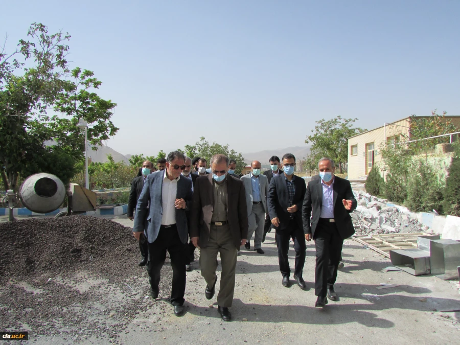 بازدید استاندار از پردیس های دانشگاه فرهنگیان استان 5