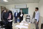 بازدید دکتر صحرایی از روند مصاحبه با سرپرستان شبانه روزی دانشگاه فرهنگیان در پردیس نسیبه 3