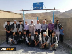 بازدید رئیس دانشگاه فرهنگیان خراسان رضوی و هیأت همراه از اردوی جهادی دانشجومعلمان بسیجی