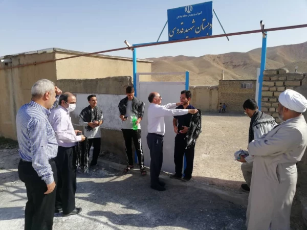 بازدید رئیس دانشگاه فرهنگیان خراسان رضوی و هیأت همراه از اردوی جهادی دانشجومعلمان بسیجی