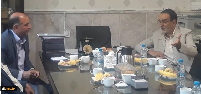 در دیدار نماینده مردم مشهد در مجلس شورای اسلامی و رئیس دانشگاه فرهنگیان خراسان رضوی
