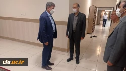 بازدید سرپرست معاونت پژوهش و فناوری دانشگاه فرهنگیان ار پردیس و مراکز دانشگاه در خراسان رضوی