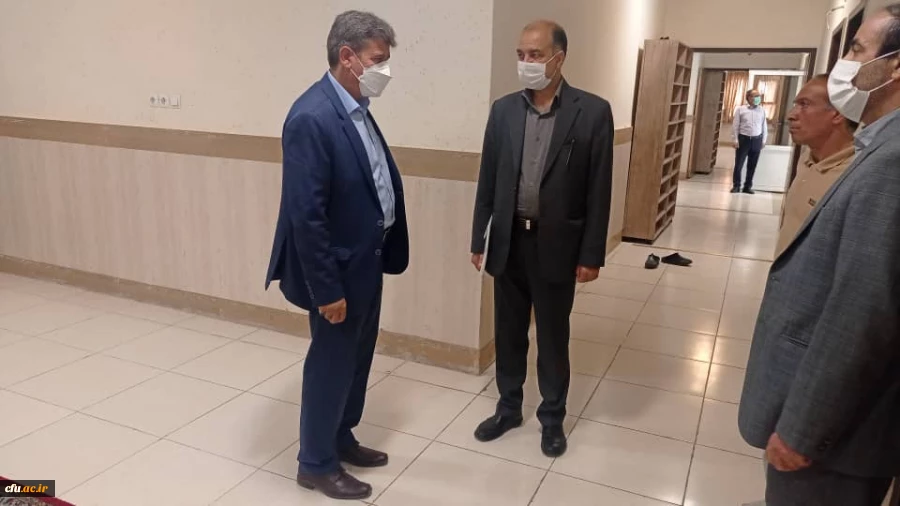 بازدید سرپرست معاونت پژوهش و فناوری دانشگاه فرهنگیان ار پردیس و مراکز دانشگاه در خراسان رضوی