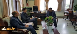 بازدید سرپرست دفتر نظارت و ارزیابی و تضمین کیفیت سازمان مرکزی از دانشگاه فرهنگیان استان اردبیل