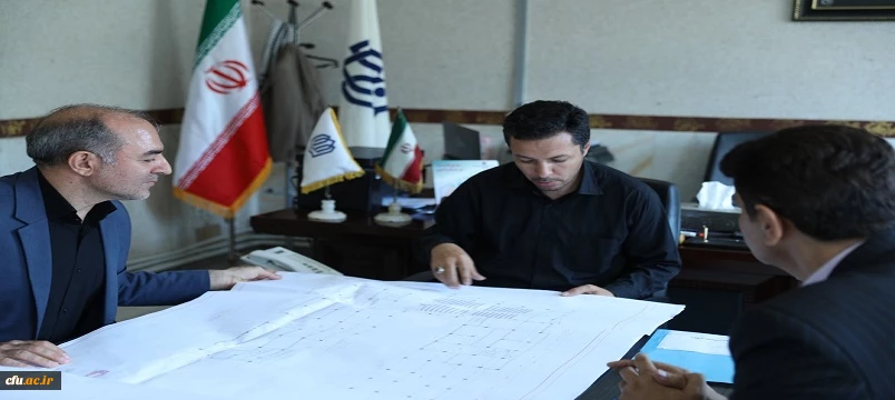 بازدید سرپرست دفتر نظارت و ارزیابی و تضمین کیفیت سازمان مرکزی از دانشگاه فرهنگیان استان اردبیل