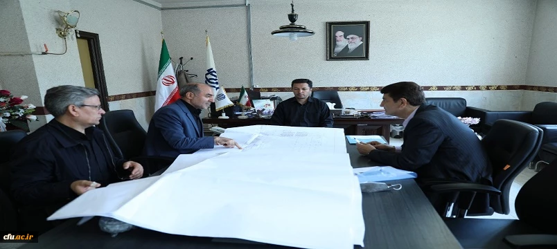 بازدید سرپرست دفتر نظارت و ارزیابی و تضمین کیفیت سازمان مرکزی از دانشگاه فرهنگیان استان اردبیل