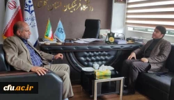 دیدار رئیس دانشگاه فرهنگیان گلستان با رئیس دانشگاه فنی و حرفه ای استان 2