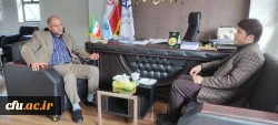 دیدار رئیس دانشگاه فرهنگیان گلستان با رئیس دانشگاه فنی و حرفه ای استان 3