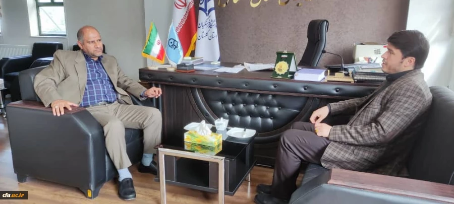 دیدار رئیس دانشگاه فرهنگیان گلستان با رئیس دانشگاه فنی و حرفه ای استان 3