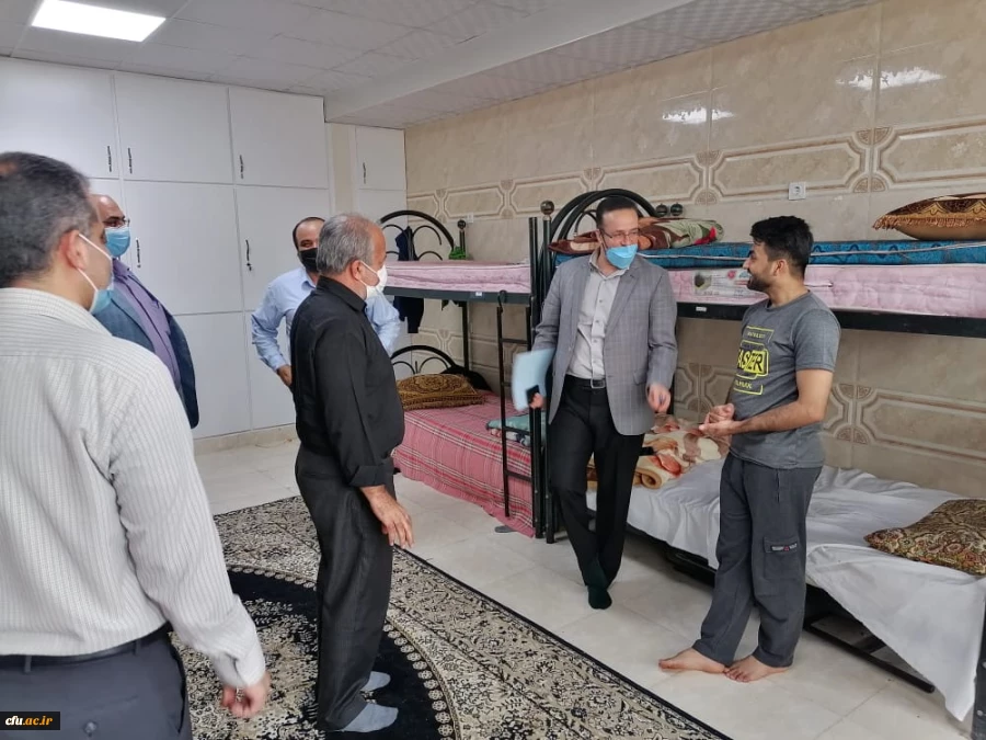 بازدید مدیرکل حقوقی دانشگاه فرهنگیان از پردیس های دانشگاه فرهنگیان استان بوشهر 4