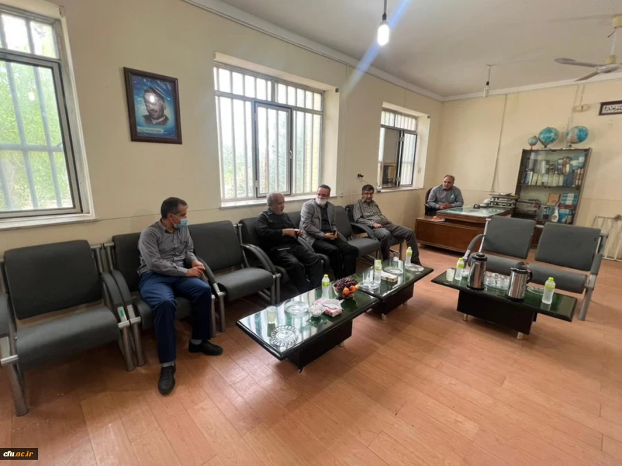 بازدید مدیرکل حقوقی دانشگاه فرهنگیان از پردیس های دانشگاه فرهنگیان استان بوشهر 6