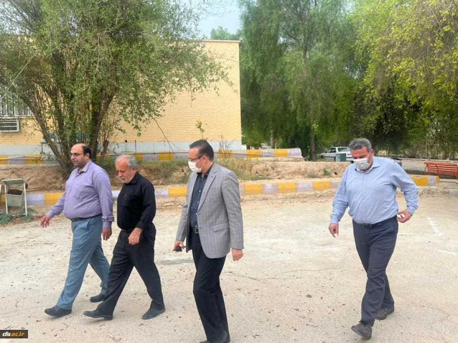 بازدید مدیرکل حقوقی دانشگاه فرهنگیان از پردیس های دانشگاه فرهنگیان استان بوشهر 7