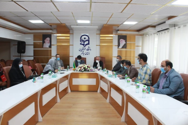 بازدید مدیرکل حقوقی دانشگاه فرهنگیان از پردیس های دانشگاه فرهنگیان استان بوشهر 12