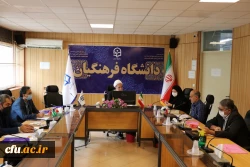 شانزدهمین جلسه کمیته ناظر بر نشریات دانشجویی دانشگاه فرهنگیان با حضور حجت الاسلام والمسلمین دکتر مبشری معاون فرهنگی و اجتماعی، دانشجومعلمان نماینده نشریات و دیگر اعضا برگزار شد.  6