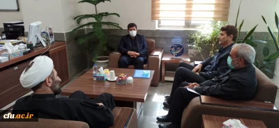 با حضور مدیرکل نظارت و ارزیابی سازمان مرکزی دانشگاه فرهنگیان:

دیدار با معاون سیاسی و امنیتی استانداری آذربایجان شرقی
