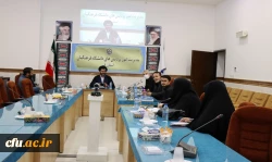 جلسه هم اندیشی مدیریت با مسئولین بسیج اساتید، دانشجویی و کارکنان با همراهی دفتر نهاد مقام معظم رهبری در دانشگاه فرهنگیان استان 2