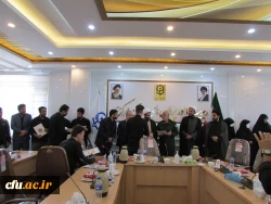 مراسم تکریم و معارفه مسئولین بسیج دانشجویی پردیس های استان 2