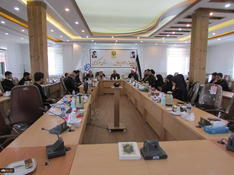 مراسم تکریم و معارفه مسئولین بسیج دانشجویی پردیس های استان 3