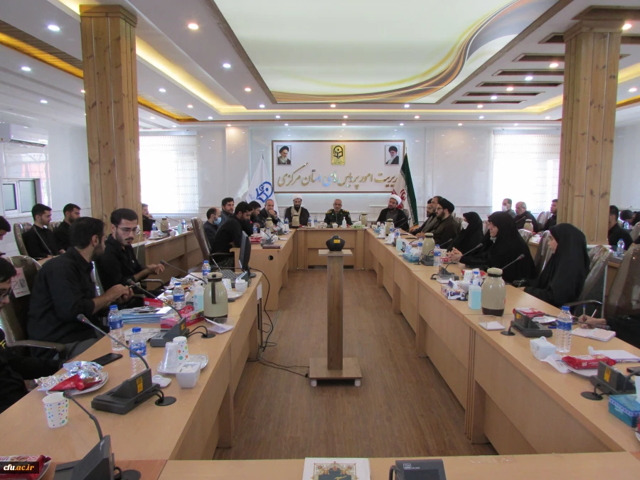 مراسم تکریم و معارفه مسئولین بسیج دانشجویی پردیس های استان 5