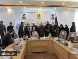 مراسم تکریم و معارفه مسئولین بسیج دانشجویی پردیس های استان 6