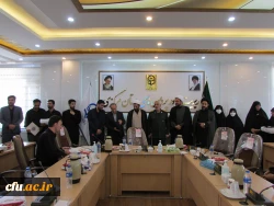 مراسم تکریم و معارفه مسئولین بسیج دانشجویی پردیس های استان 9