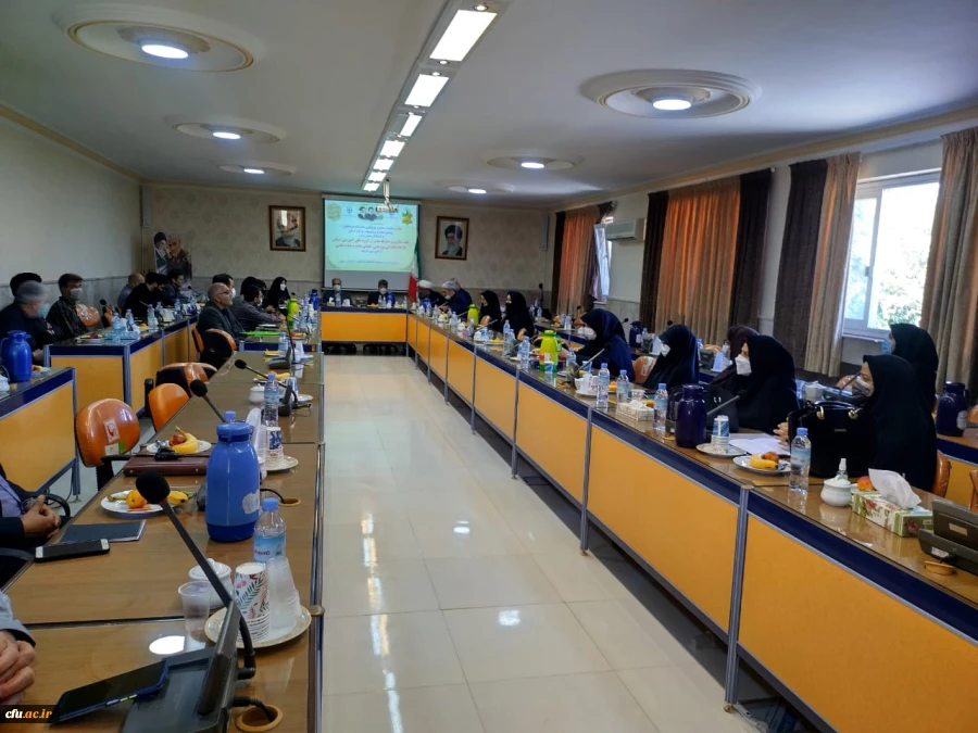 جلسه تکریم و معارفه مدیران گروه های آموزشی دانشگاه فرهنگیان خراسان رضوی