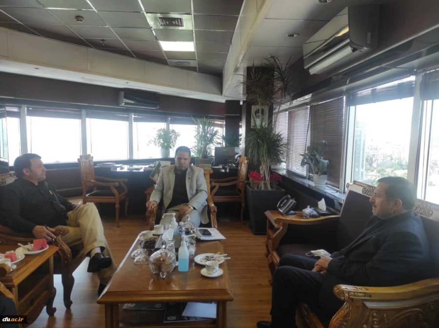 دیدار سرپرست دانشگاه  فرهنگیان  با مدیر عامل سپه