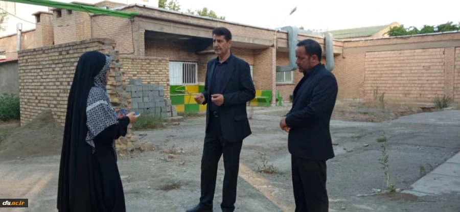 بازدید دکتر احمدی سرپرست دفتر نظارت و ارزیابی سازمان مرکزی از پردیس ها و مراکز تابعه استان آذربایجان غربی 2
