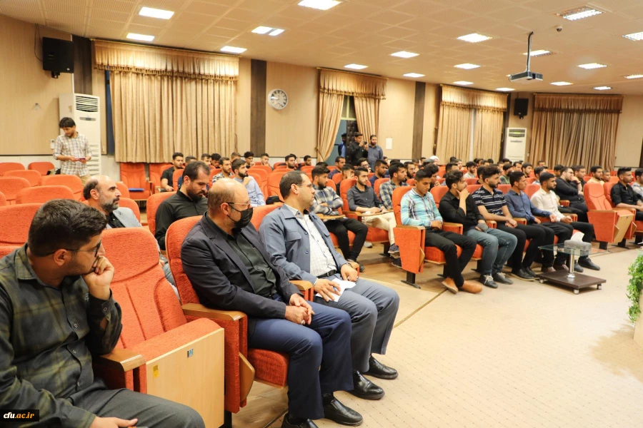 دیدار جمعی از دانشجو معلمان استان خوزستان با دکتر صحرایی، سرپرست دانشگاه فرهنگیان  4