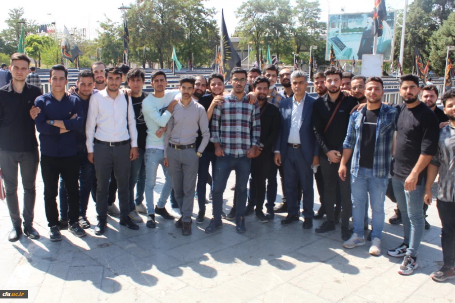 تجدید میثاق با شهدای والا مقام و بازدید از موزه دفاع مقدس 7