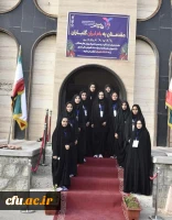 ورود کاروان ورزشی دانشجومعلمان دختردانشگاه فرهنگیان به پنجمین المپیاد ورزش های همگانی دانشجویان کشور 4